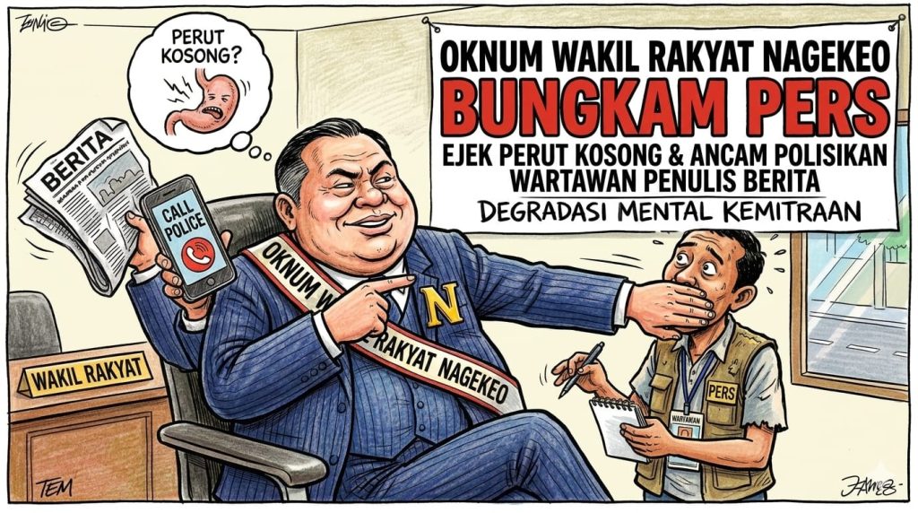 Sebut Pers Perut Kosong, PWMOI Ngada Nilai Oknum DPRD Nagekeo Ejek Ekonomi Rakyat