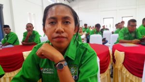 Anggota DPRD Nagekeo NTT, Maria Roswita Mea Laki (24) / foto WBN