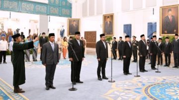 Presiden Prabowo Subianto Melantik Sejumlah Pejabat Negara