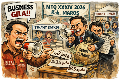 MTQ XXXIV Sulsel di Maros Diduga Jadi Lahan Bisnis Oknum, Pelaku UMKM Dibebani Biaya Tinggi