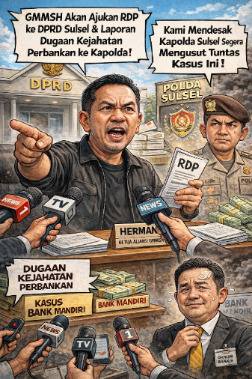 Aliansi GMMSH Akan Ajukan RDP ke DPRD Sulsel dan Laporkan Dugaan Kejahatan Perbankan ke Kapolda