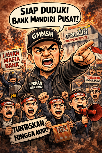 GMMSH Ultimatum Penegakan Hukum, Aliansi: Jika Mandek, Massa Akan Duduki Bank Mandiri Pusat