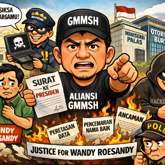 Makassar : Diduga Pegawai Bank Mandiri Retas Data, GMMSH Surati Presiden