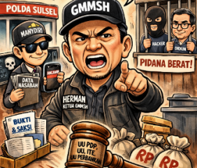 GMMSH Desak Penegakan Hukum Tegas, Atas Dugaan Pencemaran Nama Baik dan Peretasan Data Nasabah oleh Oknum Bank Mandiri