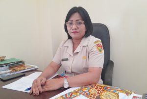 Kepala Unit Pelaksana Teknis Daerah (UPTD) Pendapatan Daerah Wilayah Ngada, Provinsi Nusa Tenggara Timur, Anna Maria Belang, SP. // Foto : Media WBN // ad.