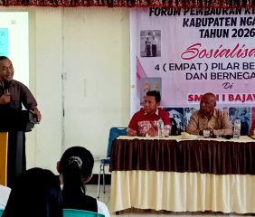 FPK Ngada Sosialisasi 4 Pilar Kebangsaan di SMA Negeri I Bajawa