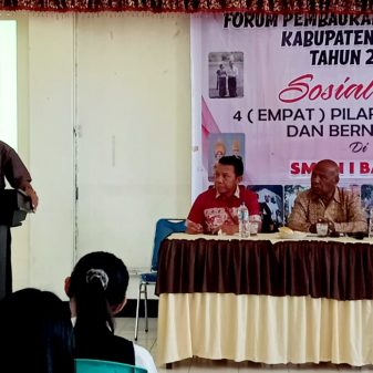 FPK Ngada Sosialisasi 4 Pilar Kebangsaan di SMA Negeri I Bajawa