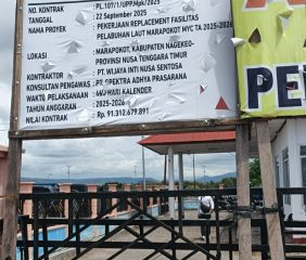 Pemasangan Tiang Pertama Pelabuhan Maropokot, Wajah Baru Pelabuhan Nagekeo NTT