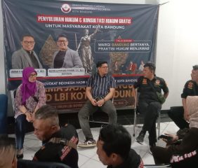 Rayakan Milad ke-18, DPC KAI Kota Bandung Gelar Talkshow Konsultasi Hukum Gratis untuk Warga