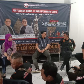 Rayakan Milad ke-18, DPC KAI Kota Bandung Gelar Talkshow Konsultasi Hukum Gratis untuk Warga