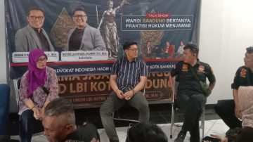 Rayakan Milad ke-18, DPC KAI Kota Bandung Gelar Talkshow Konsultasi Hukum Gratis untuk Warga