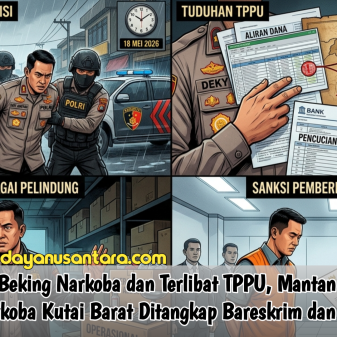 Jadi Beking Narkoba dan Terlibat TPPU, Mantan Kasat Resnarkoba Kutai Barat Ditangkap Bareskrim dan Dipecat