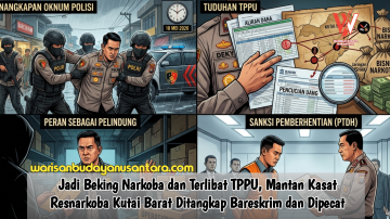 Jadi Beking Narkoba dan Terlibat TPPU, Mantan Kasat Resnarkoba Kutai Barat Ditangkap Bareskrim dan Dipecat