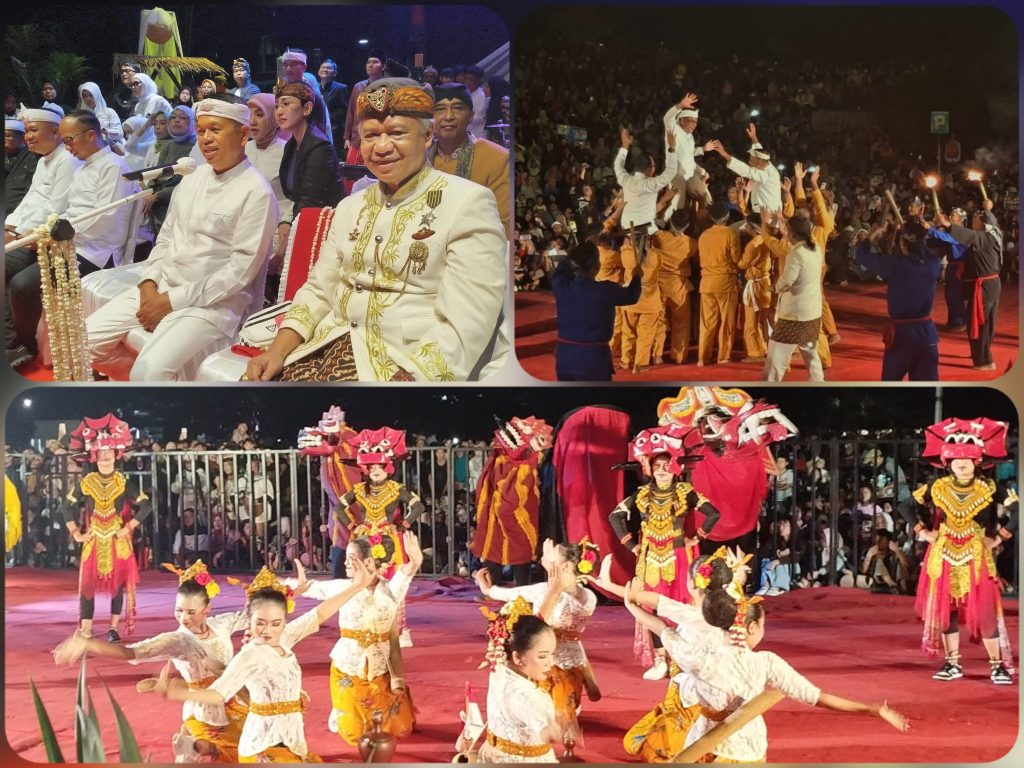 Naskah Amanat Galunggung Diserahkan kepada Gubernur KDM di Kirab Mahkota Binokasih