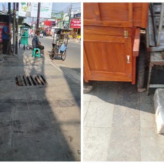 Menanti Taji Pemkab Cirebon: Akankan Trotoar Jalan Tuparev Kembali ke Fungsi Asalnya?