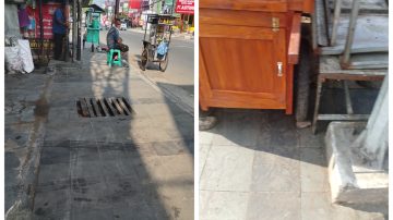 Menanti Taji Pemkab Cirebon: Akankan Trotoar Jalan Tuparev Kembali ke Fungsi Asalnya?