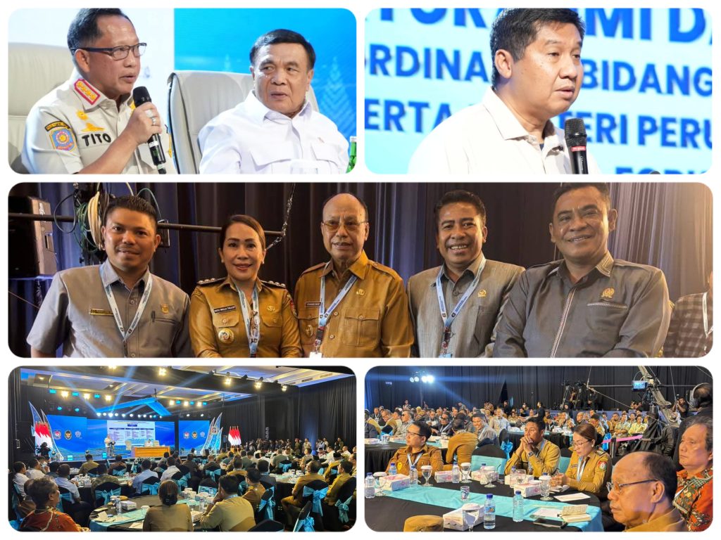 Atasi Konflik dan Kemiskinan, Bupati dan Ketua DPRD SBD Ikuti Rakor di Lombok