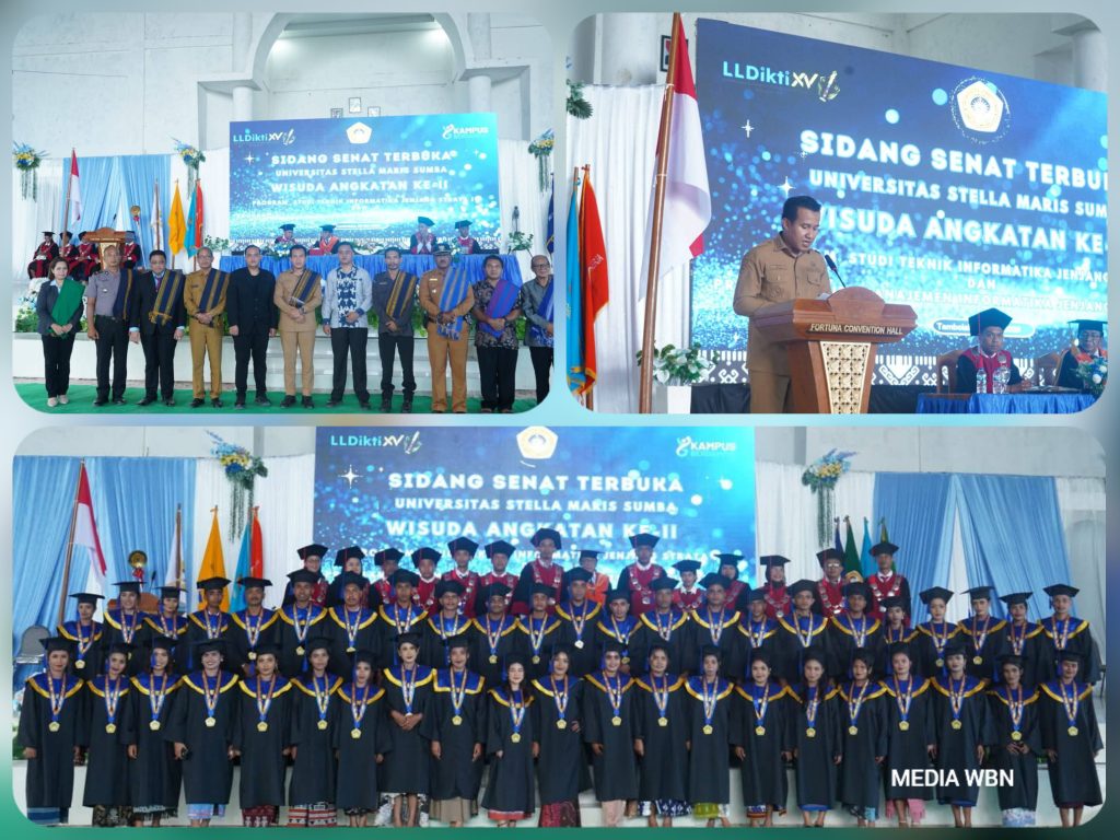 Cetak Ratusan Sarjana Informatika, Unmaris Sumba Tantang Kesiapan Pasar Kerja Lokal