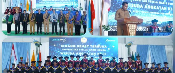 Cetak Ratusan Sarjana Informatika, Unmaris Sumba Tantang Kesiapan Pasar Kerja Lokal