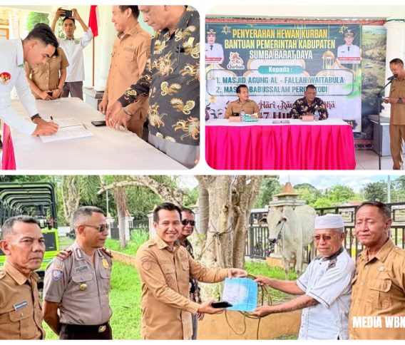 Idul Adha di Sumba Barat Daya, Wabup Dominikus Kaka Ajak Umat Jaga Persaudaraan
