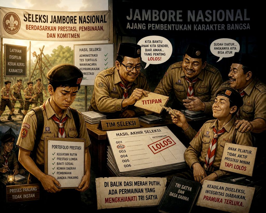 Seleksi Peserta Jamnas Pramuka di Sumba Timur Disorot, Pembina Pertanyakan Transparansi dan Keadilan