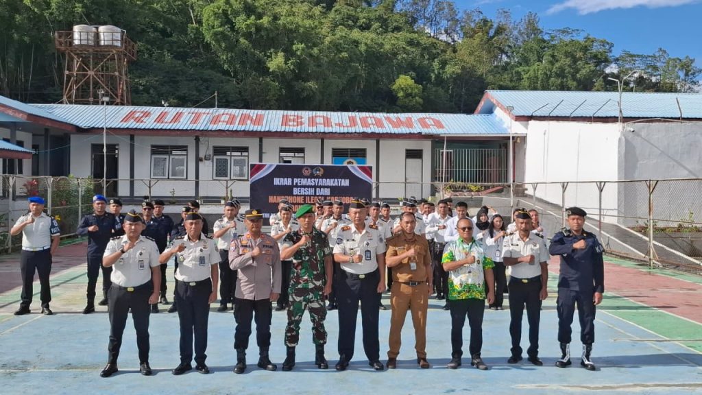 Apel Ikrar Pemasyarakatan, Rutan Bajawa NTT Tegaskan Komitmen Zero Halinar