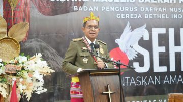 Gubernur NTT : Gereja dan Pemerintah Harus Bersatu Atasi Kemiskinan