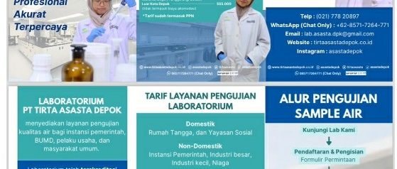 Air Bersih Bukan Sekedar Jernih: Tirta Asasta Depok Hadirkan Layanan Uji Kualitas Air untuk Masyarakat