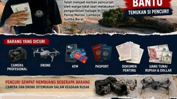 Coreng Citra Wisata Sumba, Kreator Konten Asal Brasil Jadi Korban Penjarahan di Lamboya