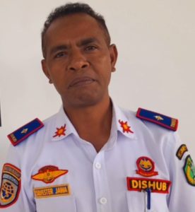 Kepala Dinas Perhubungan, Silvester Jawa, S.Ag