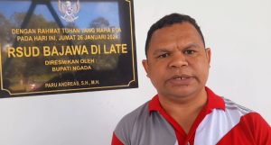 Direktur RSUD Bajawa, Heronimus Due, S.Kep.Ns.M.Adm.Kes