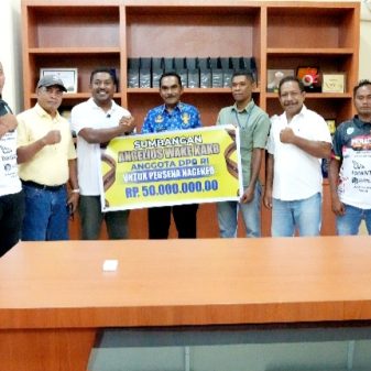 NTT : Dukung Persena ke Liga 4 Nasional, Angelo Wake Kako Bantu 50 Juta