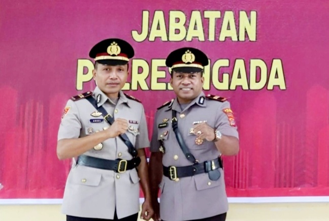 Dua Perwira Muda Asal Nagekeo Resmi Dilantik Jadi Kasat Reskrim dan Kasat Intel Polres Ngada