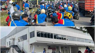 Waduh..! Gegara Upah Lembur Sudah Tidak Dibayar, Ratusan Karyawan Indomaret Geruduk Kantornya