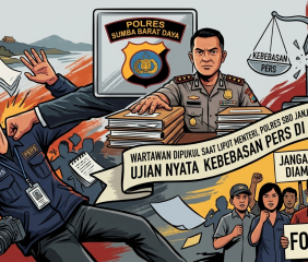 Wartawan Dipukul Saat Liput Menteri, Polres SBD Janji Tuntaskan: Ujian Nyata Kebebasan Pers di Sumba
