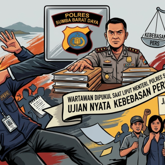 Wartawan Dipukul Saat Liput Menteri, Polres SBD Janji Tuntaskan: Ujian Nyata Kebebasan Pers di Sumba
