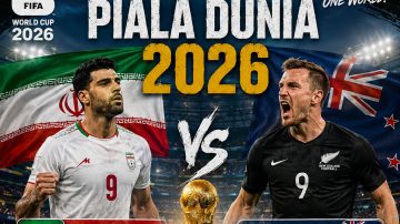Iran Tantang Selandia Baru, Laga Penentu Arah Perjalanan Menuju 16 Besar