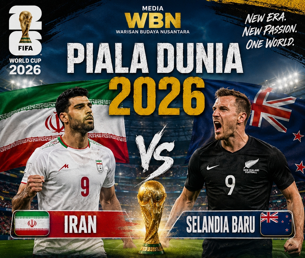 Iran Tantang Selandia Baru, Laga Penentu Arah Perjalanan Menuju 16 Besar