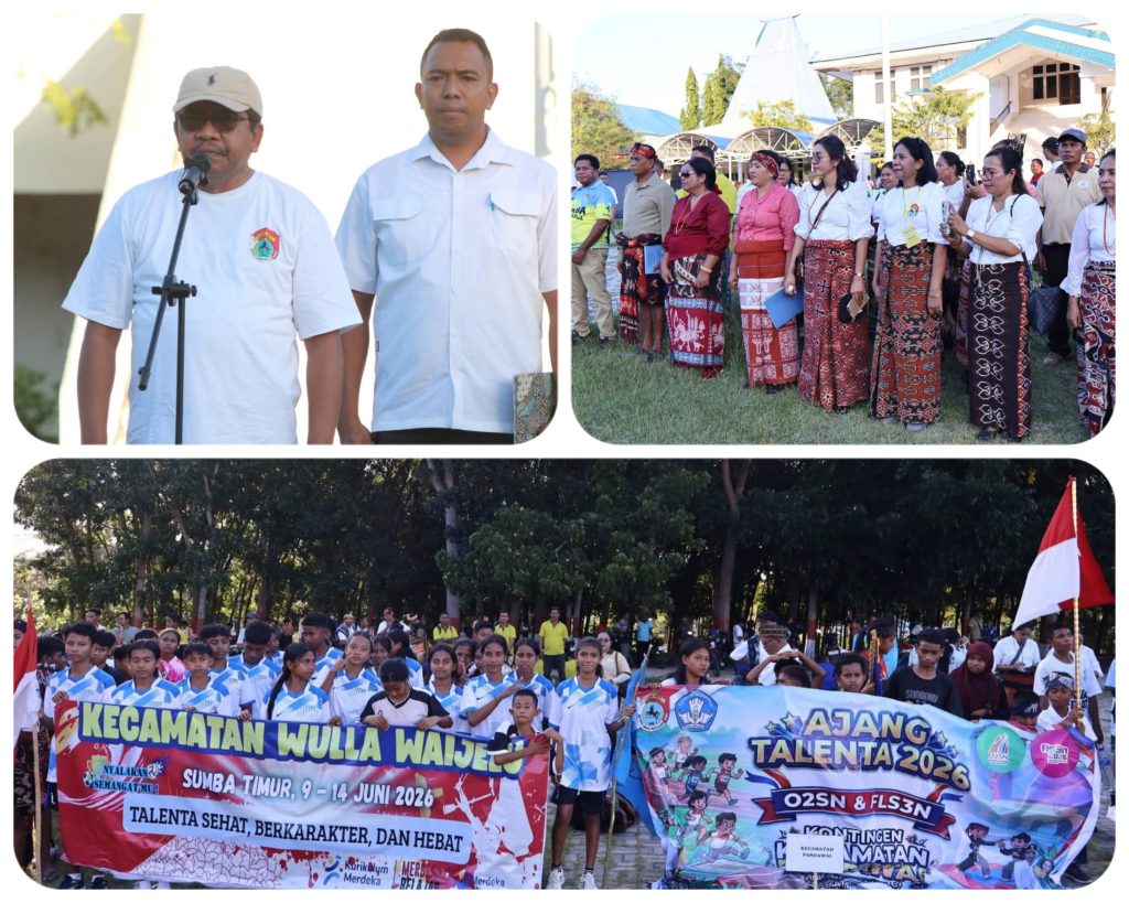 Bupati Sumba Timur Buka O2SN dan FLS3N 2026: Cetak Generasi Emas Berkarakter