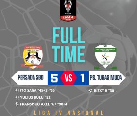 Libas Wakil Bengkulu 5-1, Persada Sumba Barat Daya Ukir Sejarah Lolos ke 32 Besar Liga 4 Nasional