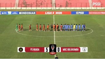 Deklarasi Tanah Flores: PSN Ngada Menang Telak 5-0 atas MRC Bulukumba di Liga 4 Nasional