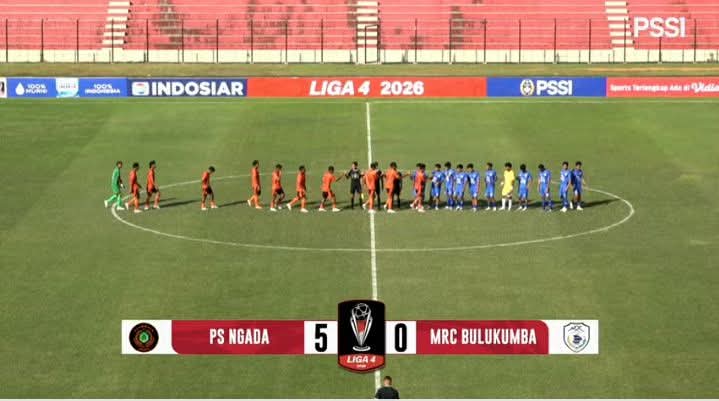 Deklarasi Tanah Flores: PSN Ngada Menang Telak 5-0 atas MRC Bulukumba di Liga 4 Nasional