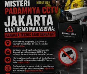 Jaringan CCTV Publik Jakarta Mati Total di Tengah Aksi Demonstrasi Mahasiswa