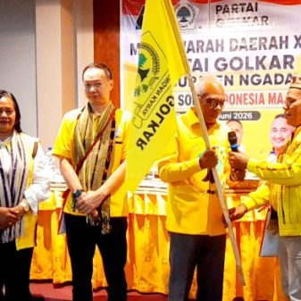 Hasil Musda: Paru Andreas Pimpin Kembali Golkar Ngada