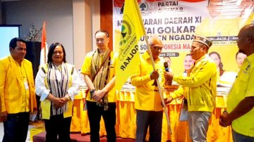 Hasil Musda: Paru Andreas Pimpin Kembali Golkar Ngada