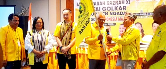 Hasil Musda: Paru Andreas Pimpin Kembali Golkar Ngada