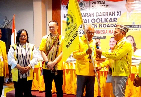 Hasil Musda: Paru Andreas Pimpin Kembali Golkar Ngada