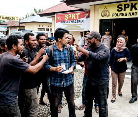 Ancaman Nyata Jurnalis : Wartawan Hampir Dianiaya di Markas Polres Nagekeo