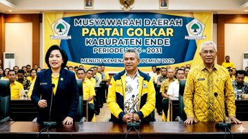 Persaingan Ketat Musda Golkar Ende dan Potensi Sejarah Baru Pemimpin Perempuan