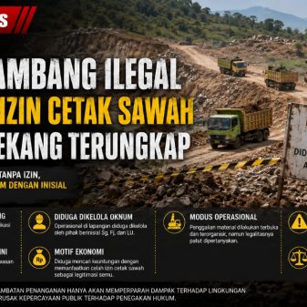 Diduga Tambang Ilegal, Berkedok Izin Cetak Sawah di Paccellekang Terungkap